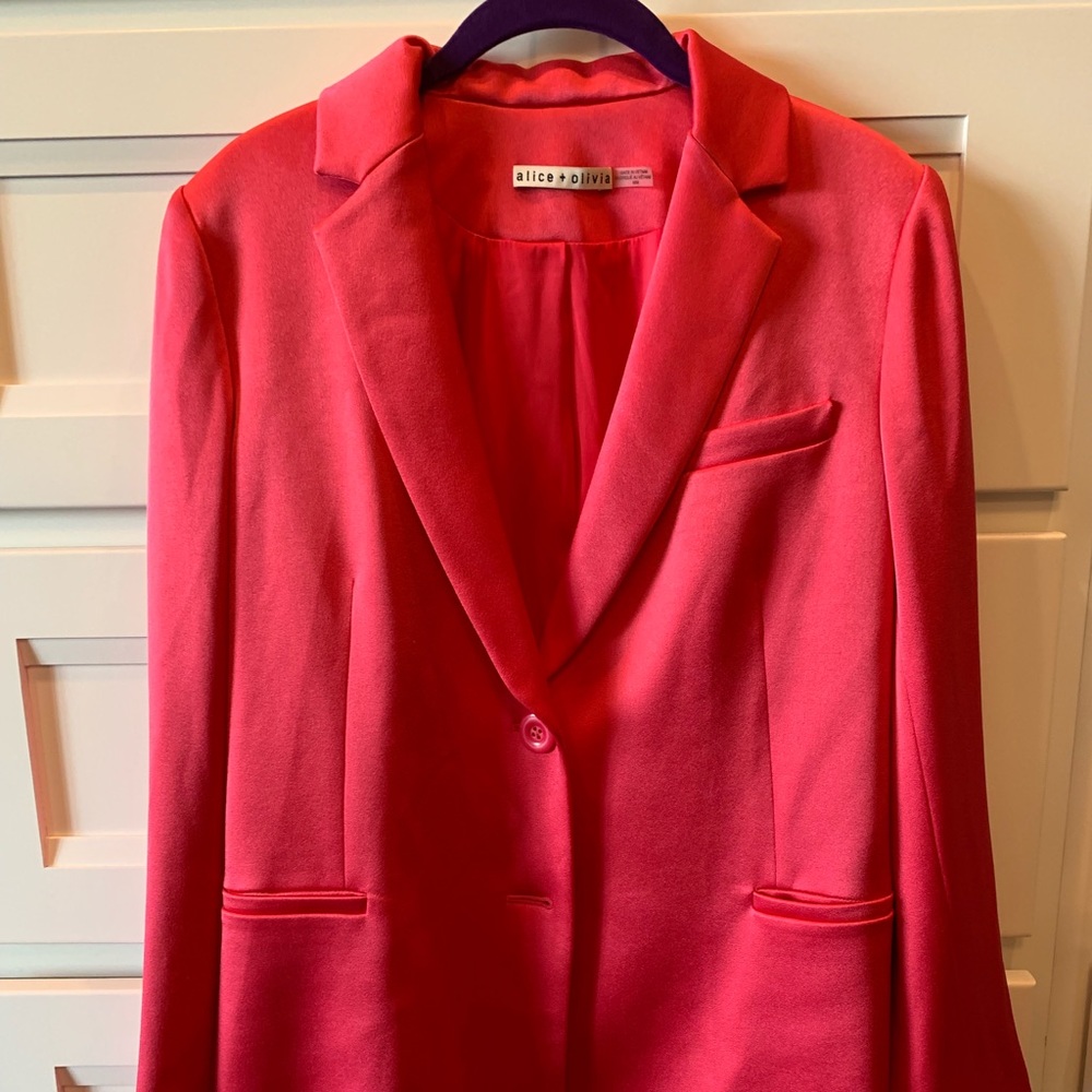 Pink blazer